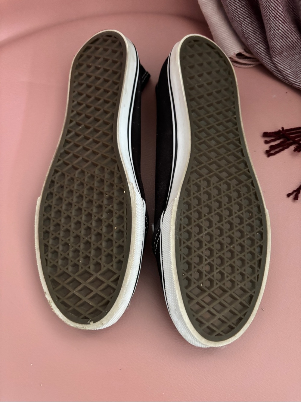 VANS women’s Black Canvas ballet flat, casual sneakers, NWT, size 7.5 - Picture 3 of 8
